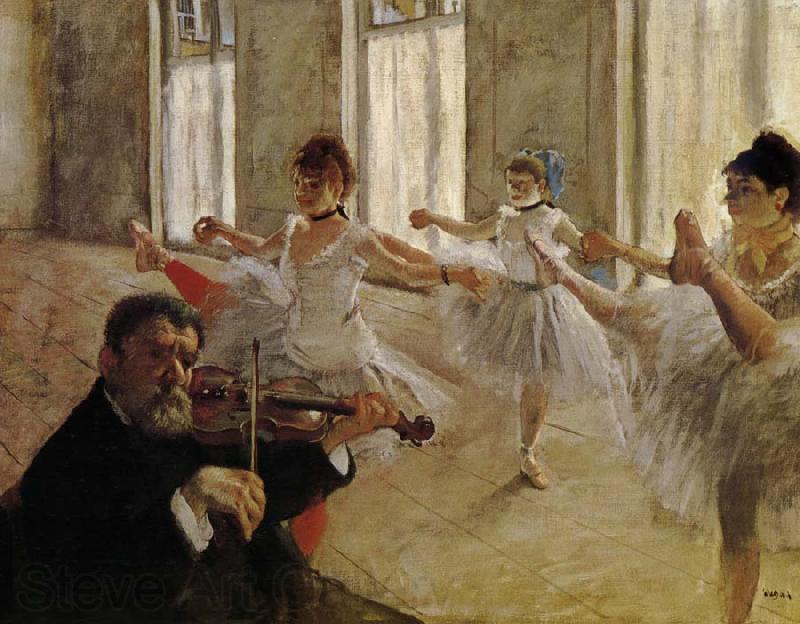 Edgar Degas Dancing school Germany oil painting art